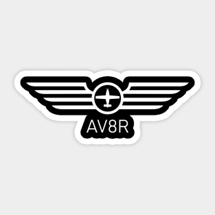 AV8R Wings Sticker